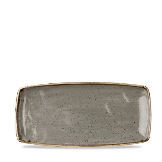 Stonecast Grey X Squared Oblong Plate 11.75 Inches Box 12 IG SPGSOP111 Stonecast Grey X Squared Oblong Plate 11.75 Inches Box 12 IG SPGSOP111
