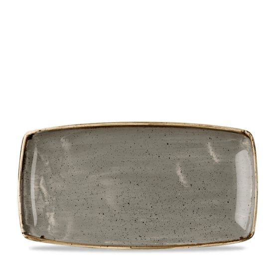 Stonecast Grey X Squared Oblong Plate 13.75 Inches Box 6 IG SPGSOP141 Stonecast Grey X Squared Oblong Plate 13.75 Inches Box 6 IG SPGSOP141