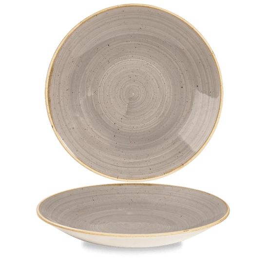 Stonecast Grey Deep Coupe Plate 11 Inches Box 12 IG SPGSPD271 Stonecast Grey Deep Coupe Plate 11 Inches Box 12 IG SPGSPD271