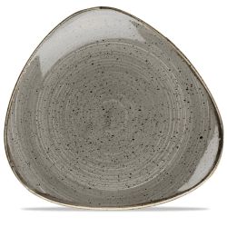 Stonecast Grey Lotus Plate 12 Inches Box 6