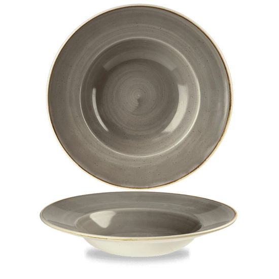 Stonecast Grey Profile Wide Rim Bowl Large 10.90 Inches Box 12 IG SPGSVWBL1 Stonecast Grey Profile Wide Rim Bowl Large 10.90 Inches Box 12 IG SPGSVWBL1