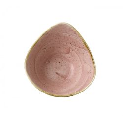 Stonecast Petal Pink Triangle Bowl 15.3cm (1 x 12) Stonecast Petal Pink Triangle Bowl 15.3cm (1 x 12)