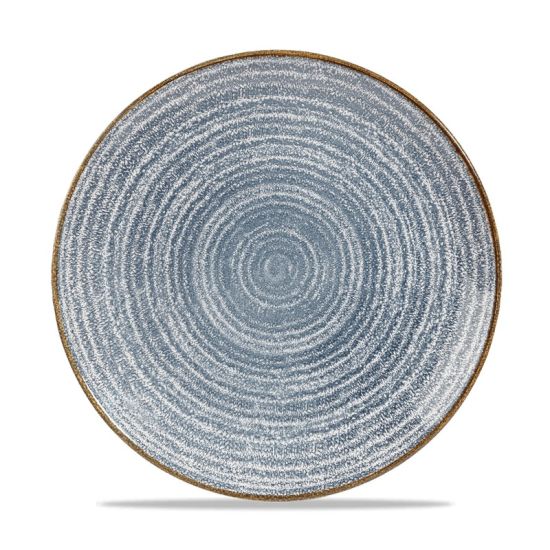 Studio Prints Slate Blue Evolve Coupe Plate 10.25 Inches Box 12 IG SPSBEV101 Studio Prints Slate Blue Evolve Coupe Plate 10.25 Inches Box 12 IG SPSBEV101