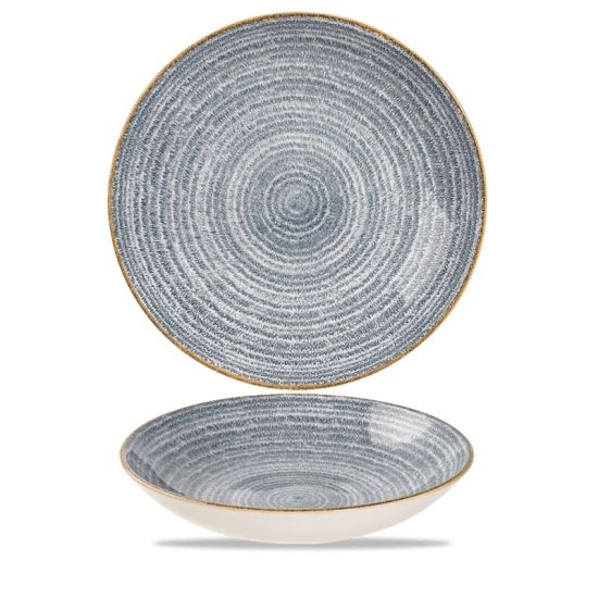 Studio Prints Slate Blue Evolve Coupe Bowl 9.75 Inches Box 12 IG SPSBEVB91 Studio Prints Slate Blue Evolve Coupe Bowl 9.75 Inches Box 12 IG SPSBEVB91