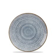 Studio Prints Slate Blue Evolve Coupe Plate 6.5 Inches Box 12