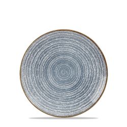 Studio Prints Slate Blue Evolve Coupe Plate 6.5 Inches Box 12 Studio Prints Slate Blue Evolve Coupe Plate 6.5 Inches Box 12