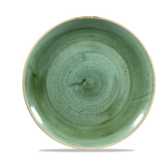Stonecast Samphire Green Evolve Coupe Plate 10.25 Inches Box 12 IG SSGSEV101 Stonecast Samphire Green Evolve Coupe Plate 10.25 Inches Box 12 IG SSGSEV101