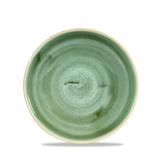 Stonecast Samphire Green Coupe Bowl 7.25 Inches Box 12 IG SSGSEVB71 Stonecast Samphire Green Coupe Bowl 7.25 Inches Box 12 IG SSGSEVB71