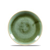 Stonecast Samphire Green Evolve Coupe Plate 6.5 Inches Box 12