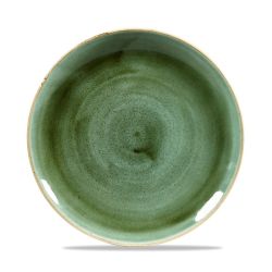 Stonecast Samphire Green Evolve Coupe Plate 8.67 Inches Box 12
