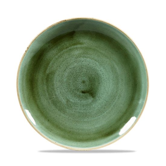 Stonecast Samphire Green Evolve Coupe Plate 8.67 Inches Box 12 IG SSGSEVP81 Stonecast Samphire Green Evolve Coupe Plate 8.67 Inches Box 12 IG SSGSEVP81