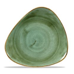 Stonecast Samphire Green Lotus Plate 10 Inches Box 12