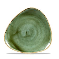 Stonecast Samphire Green Lotus Plate 9 Inches Box 12