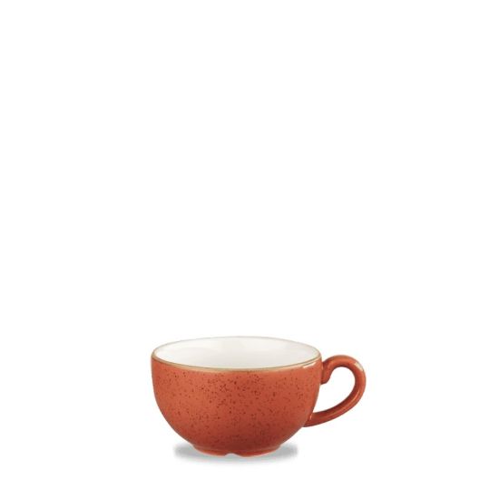 Stonecast Orange Cappuccino Cup 8oz Box 12 IG SSOSCB201 Stonecast Orange Cappuccino Cup 8oz Box 12 IG SSOSCB201