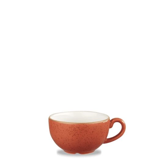 Stonecast Orange Cappuccino Cup 12oz Box 12 IG SSOSCB281 Stonecast Orange Cappuccino Cup 12oz Box 12 IG SSOSCB281