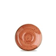 Stonecast Orange Espresso Saucer 4.5 Inches Box 12
