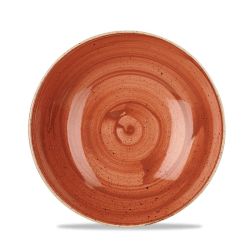 Stonecast Orange Evolve Coupe Bowl 9.75 Inches Box 12 Stonecast Orange Evolve Coupe Bowl 9.75 Inches Box 12
