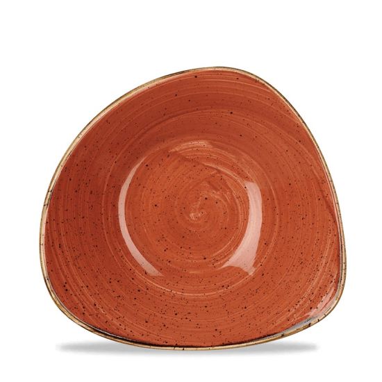 Stonecast Orange Lotus Bowl 7 Inches Box 12 IG SSOSTRB71 Stonecast Orange Lotus Bowl 7 Inches Box 12 IG SSOSTRB71