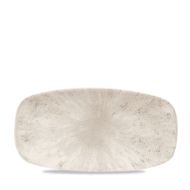 Stone Agate Grey Oblong Chefs Plate 11 3/4X6 Inches Box 12