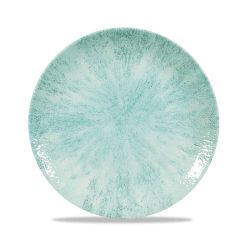 Stone Medium Coupe Plate Aquamarine 21.7cm (1 x 12) Stone Medium Coupe Plate Aquamarine 21.7cm (1 x 12)