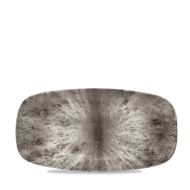 Stone Quartz Black Oblong Chefs Plate 11 3/4X6 Inches Box 12