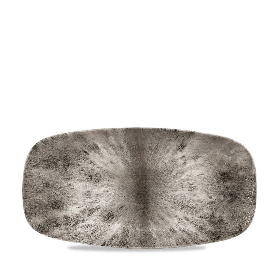 Stone Quartz Black Oblong Chefs Plate 13 7/8X7 3/8 Inches Box 6 IG STQBXO141 Stone Quartz Black Oblong Chefs Plate 13 7/8X7 3/8 Inches Box 6 IG STQBXO141
