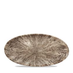 Studio Prints Stone Chefs Oval Plate Zircon Brown 29.9cm (1 x 12) Studio Prints Stone Chefs Oval Plate Zircon Brown 29.9cm (1 x 12)