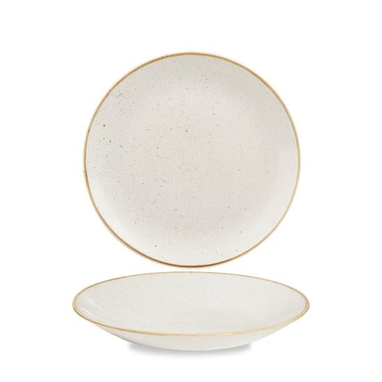 Stonecast Barley White Deep Coupe Plate 8 2/3 Inches Box 12 IG SWHSPD221 Stonecast Barley White Deep Coupe Plate 8 2/3 Inches Box 12 IG SWHSPD221