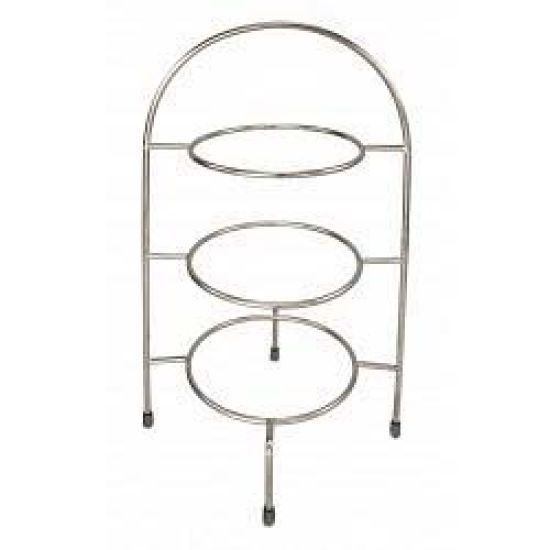 Stainless Steel Cake Stands 3 Tier 26cm Plates IG T02143