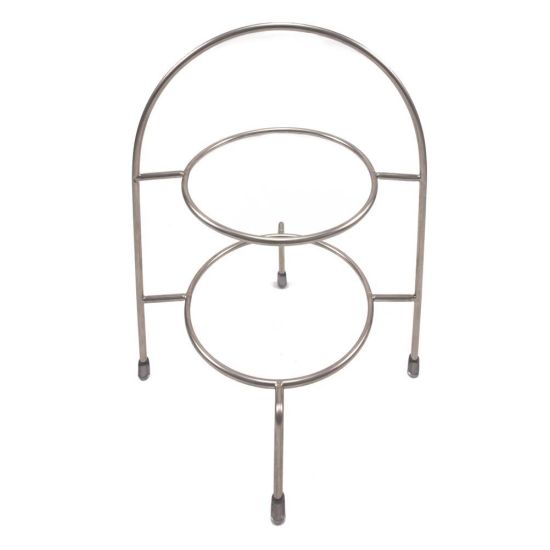 Stainless Steel Cake Stands 2 Tier 23cm Plates IG T02313