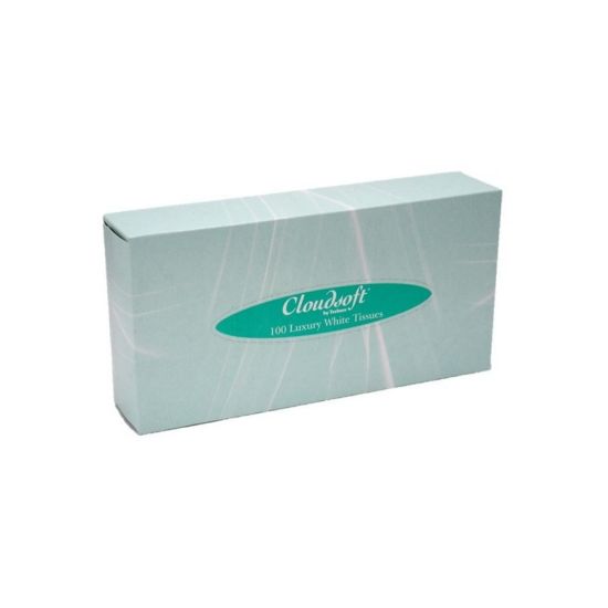 Cloudsoft Facial Tissues 100 Sheets Qty 36 IG TIS1121