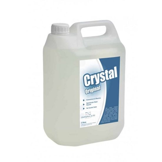 Crystal Original Quality Glass Washing Detergent 5 Litre Qty 2 IG W-CRYO05L Crystal Original Quality Glass Washing Detergent 5 Litre Qty 2 IG W-CRYO05L