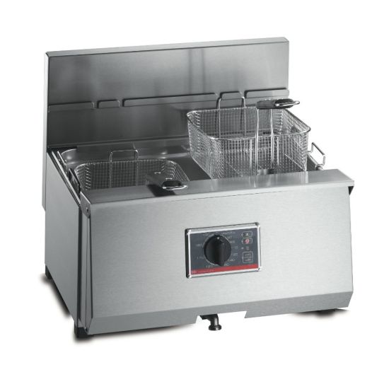 FriFri Profi+ 10 Electric Counter-top Single Tank Fryer - 2 Baskets - W 540 Mm - 9.2 KW LIN 650948