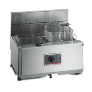 FriFri Profi+ 10 Electric Counter-top Single Tank Fryer - 2 Baskets - W 540 Mm - 6.9 KW