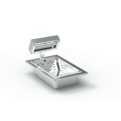 FriFri Silofrit Electric Built-in Chip Scuttle - W 400 Mm - 0.65 KW