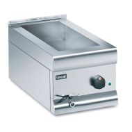 Silverlink 600 Electric Counter-top Bain Marie - Wet Heat - Gastronorms - Base Only - W 300 Mm - 1.0 KW