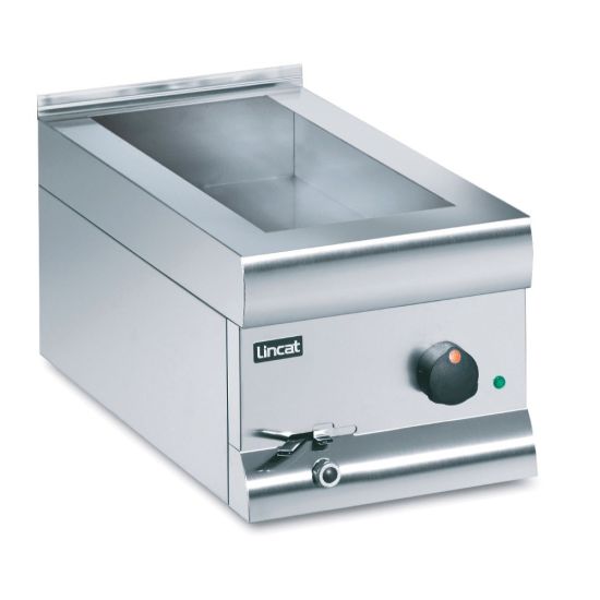Silverlink 600 Electric Counter-top Bain Marie - Wet Heat - Gastronorms - Base Only - W 300 Mm - 1.0 KW LIN BM3W Silverlink 600 Electric Counter-top Bain Marie - Wet Heat - Gastronorms - Base Only - W 300 Mm - 1.0 KW LIN BM3W