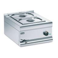 Silverlink 600 Electric Counter-top Bain Marie - Wet Heat - Gastronorms - Base + Dish Pack - W 450 Mm - 1.0 KW