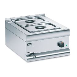 Silverlink 600 Electric Counter-top Bain Marie - Wet Heat - Gastronorms - Base + Dish Pack - W 450 Mm - 1.0 KW