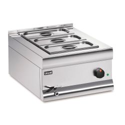 Silverlink 600 Electric Counter-top Bain Marie - Wet Heat - Gastronorms - Base + Dish Pack - W 450 Mm - 1.0 KW