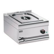 Silverlink 600 Electric Counter-top Bain Marie - Wet Heat - Gastronorms - Base + Dish Pack - W 450 Mm - 1.0 KW