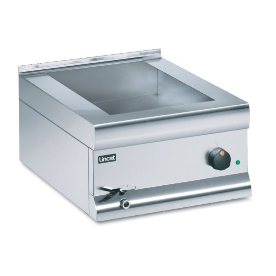 Silverlink 600 Electric Counter-top Bain Marie - Wet Heat - Gastronorms - Base Only - W 450 Mm - 1.0 KW LIN BM4W Silverlink 600 Electric Counter-top Bain Marie - Wet Heat - Gastronorms - Base Only - W 450 Mm - 1.0 KW LIN BM4W