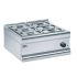 Silverlink 600 Electric Counter-top Bain Marie - Dry Heat - Gastronorms - Base + Dish Pack - W 600 Mm - 0.75 KW