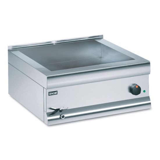 Silverlink 600 Electric Counter-top Bain Marie - Wet Heat - Gastronorms - Base Only - W 600 Mm - 2.0 KW LIN BM6W Silverlink 600 Electric Counter-top Bain Marie - Wet Heat - Gastronorms - Base Only - W 600 Mm - 2.0 KW LIN BM6W