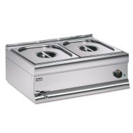 Silverlink 600 Electric Counter-top Bain Marie - Wet Heat - Gastronorms - Base + Dish Pack - W 750 Mm - 2.0 KW