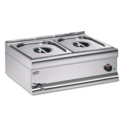 Silverlink 600 Electric Counter-top Bain Marie - Wet Heat - Gastronorms - Base + Dish Pack - W 750 Mm - 2.0 KW