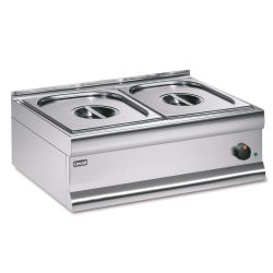 Silverlink 600 Electric Counter-top Bain Marie - Dry Heat - Gastronorms - Base + Dish Pack - W 750 Mm - 1.0 KW