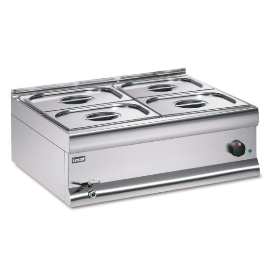 Silverlink 600 Electric Counter-top Bain Marie - Wet Heat - Gastronorms - Base + Dish Pack - W 750 Mm - 2.0 KW LIN BM7XBW