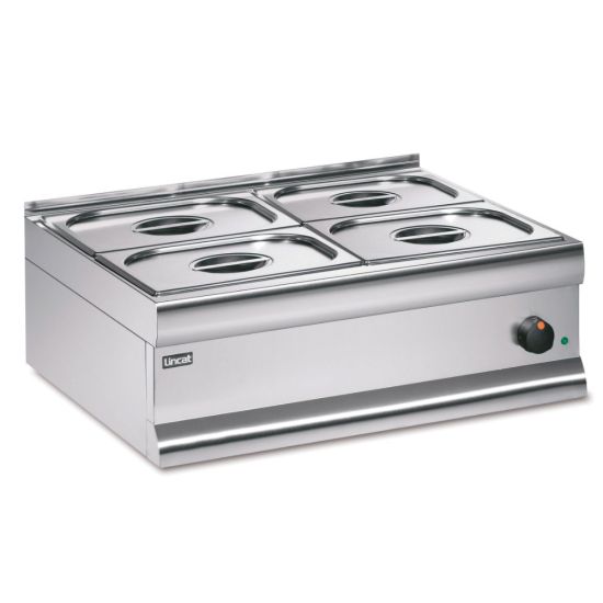 Silverlink 600 Electric Counter-top Bain Marie - Dry Heat - Gastronorms - Base + Dish Pack - W 750 Mm - 1.0 KW LIN BM7XB