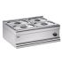 Silverlink 600 Electric Counter-top Bain Marie - Dry Heat - Gastronorms - Base + Dish Pack - W 750 Mm - 1.0 KW